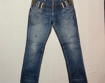 Vintage Blue Spencer Denim Jeans Vintage Blue Spencer Double