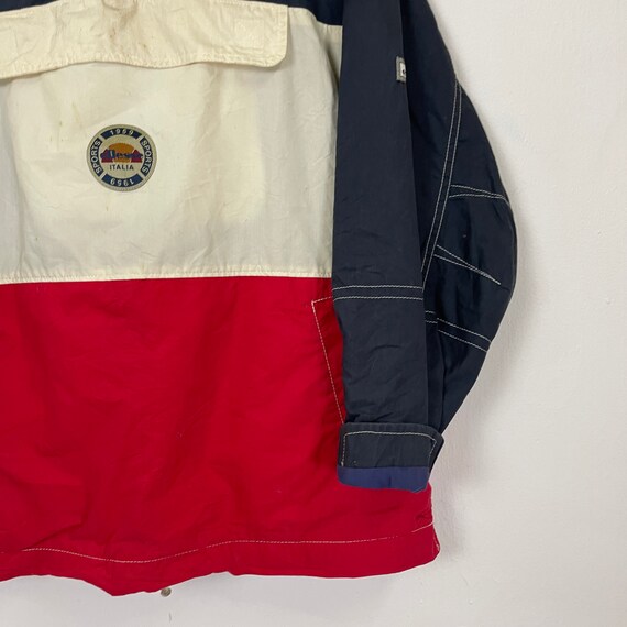 Veste Ellesse vintage multicolore avec grand logo Veste de ski