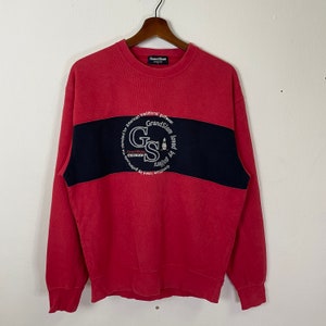 Vintage Grand Slam Embroidery Big Logo Sweatshirt Vintage Grand Slam Crewneck Plain Sweatshirt Vintage Grand Slam Pullover Sweatshirt Size M