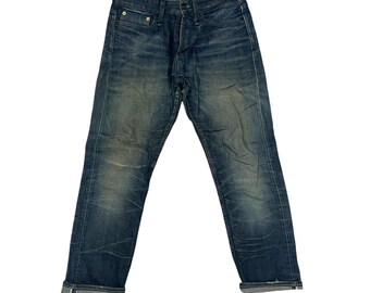 Vaqueros vintage Denham con orillo desgastado Vaqueros vintage Denham con orillo desgastado W30