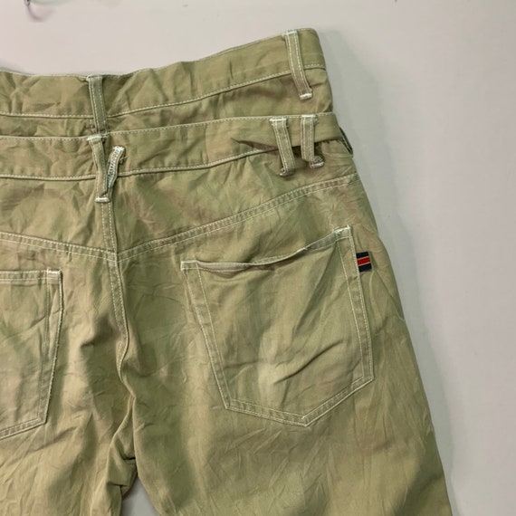 Vintage Unbranded Double Waist Multipocket Pants … - image 9