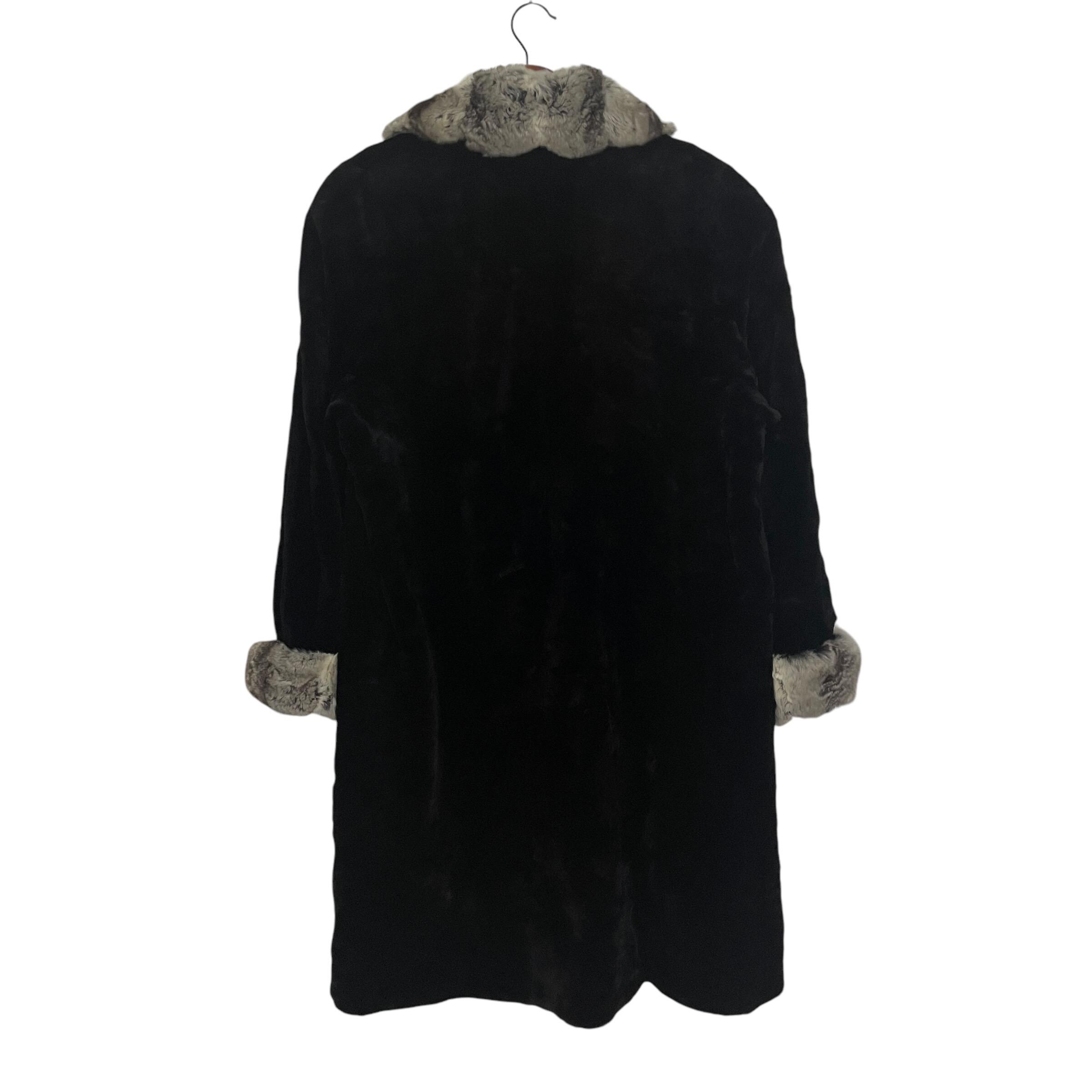 Vintage Saga Minx Long Jacket Vintage Saga Minx Fur Long
