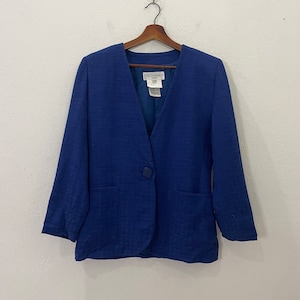 Yves Saint Laurent Variation Jacket Yves Saint Laurent Variation Double Breasted Coat Jacket Size L