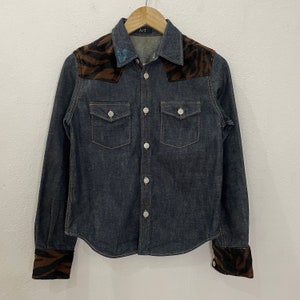 Vintage A/T Atsuro Tayama Denim Jacket Vintage A/T Atsuro Tayama Button Ups Denim Jacket Size L