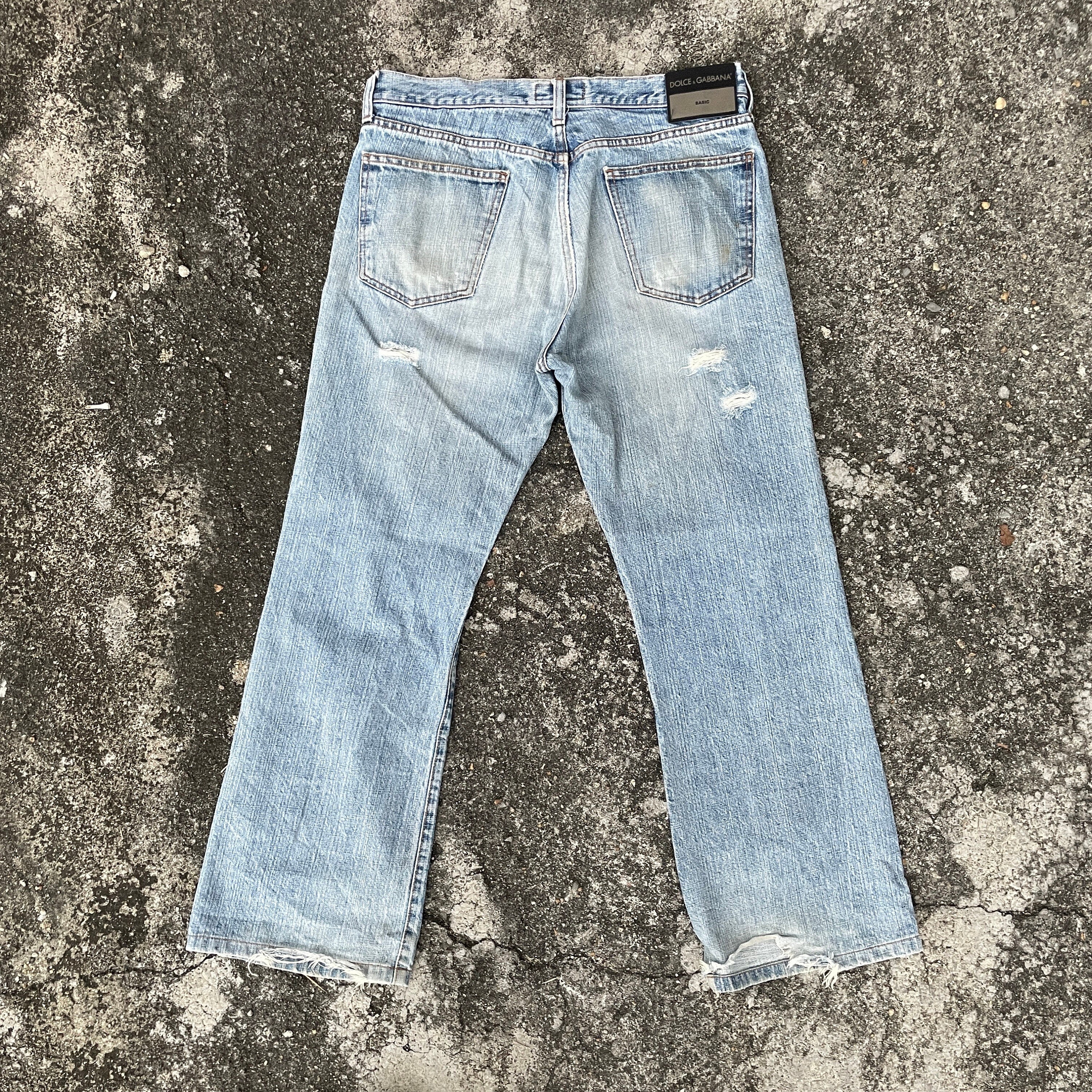 Dolce & Gabbana WHITE JEANS WITH A `VINTAGE` EFFECT ジーンズ White Jeans with a `vintage` effect Dolce & Gabbana - Vitkac