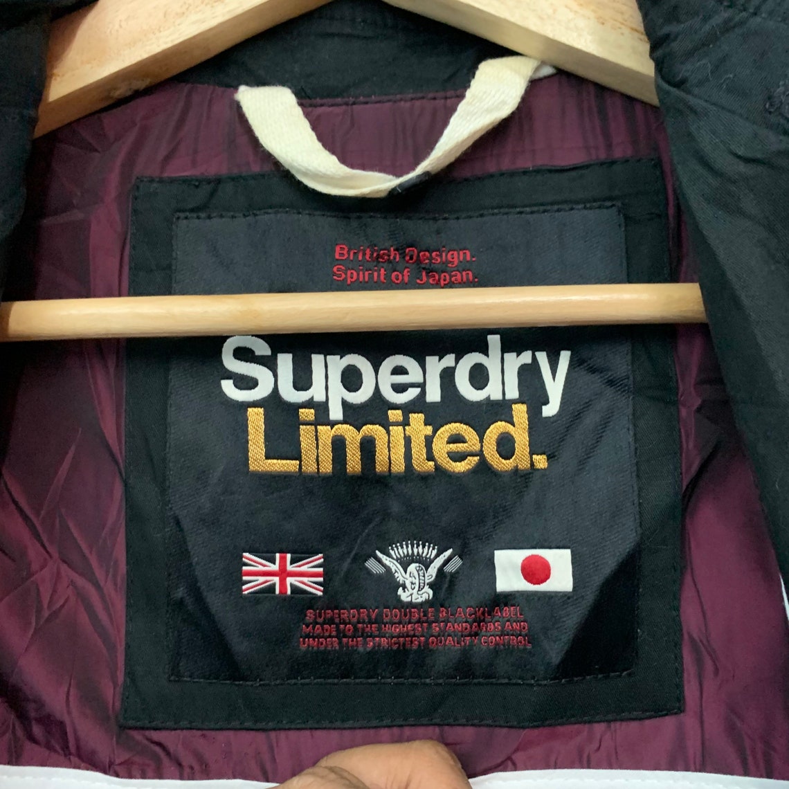 Superdry Japan Button Ups Jacket Coat Superdry Japan Coat Etsy UK