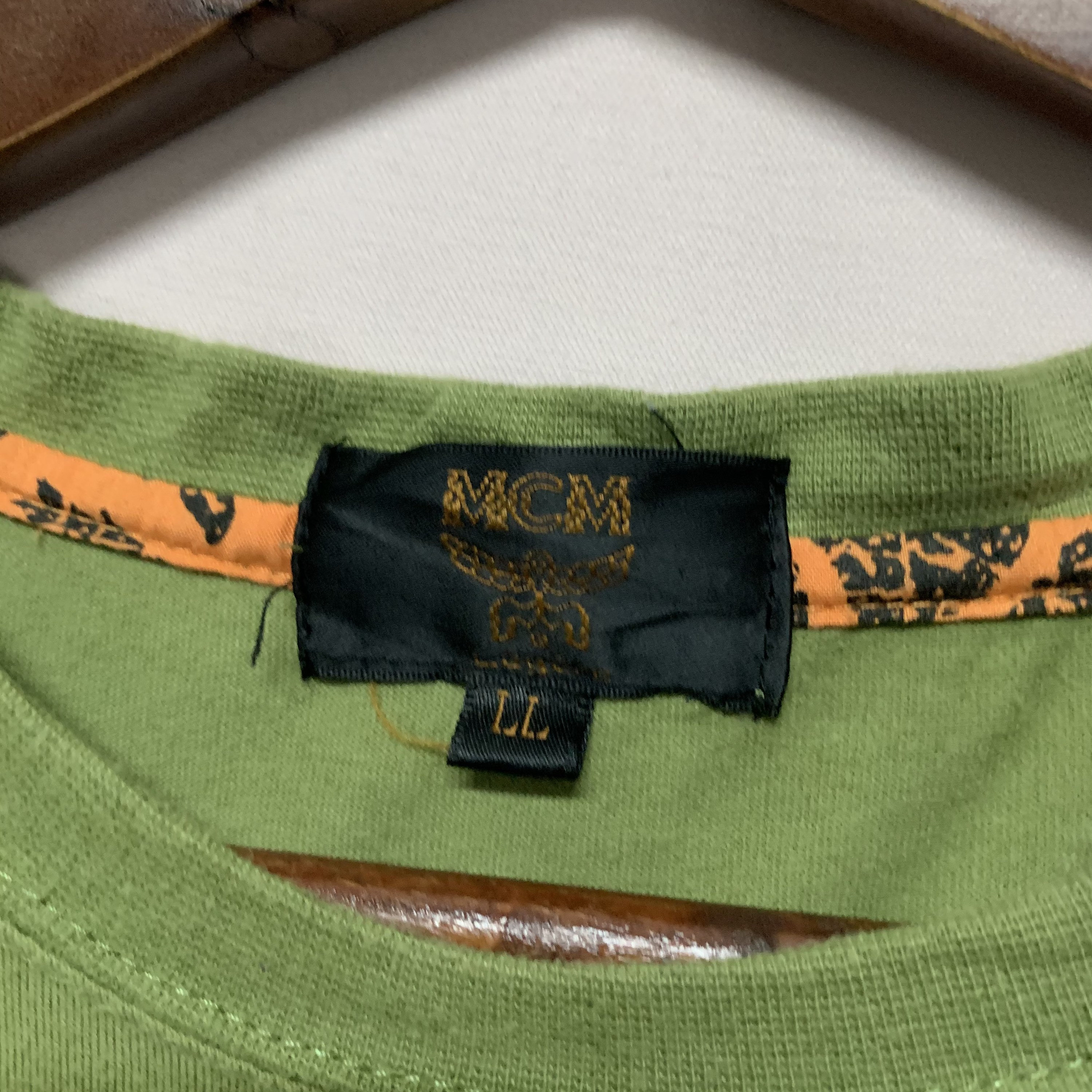ヴィンテージ MCM Legere ビッグロゴ Tシャツ ヴィンテージ mcm クルー 