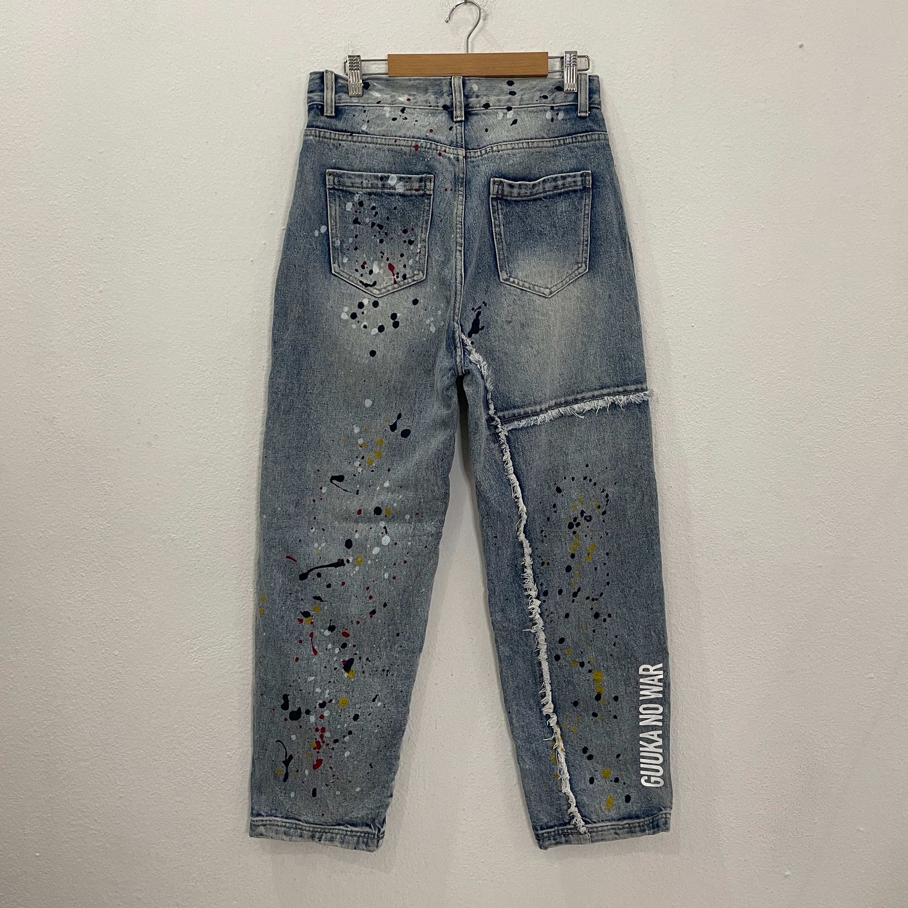 Vintage Guuka No War Distressed Denim Jeans Vintage Guuka No