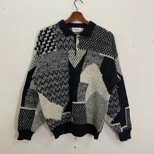 Vintage Lafioni Homme Art Polos Strickmode Vintage Lafioni Homme Art Pullover Strickmode Vintage Lafioni Homme Pullover Strickmode Größe M