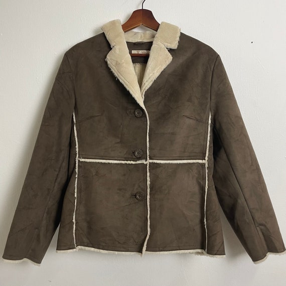Vintahe MCM Jacket Vintage Mcm Button Ups Jacket Vintage Mcm Suede
