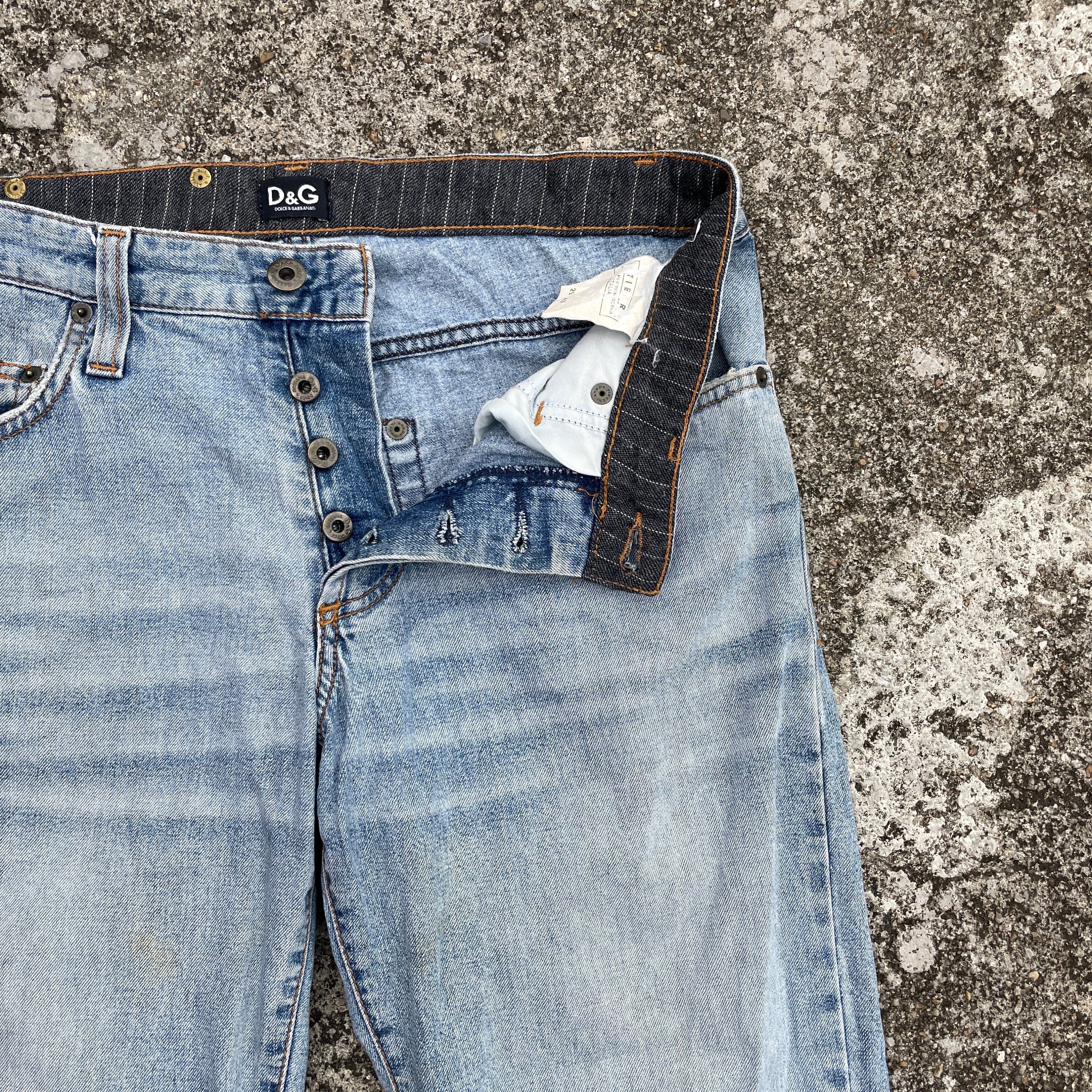 Vintage Dolce & Gabbana Denim Jeans Vintage Dolce Gabbana