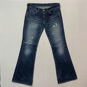 Vaqueros Levis vintage desgastados Vaqueros Levis vintage con corte acampanado Vaqueros Levis vintage con corte acampanado W32