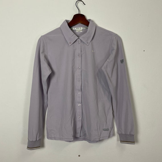 nike button down golf shirt