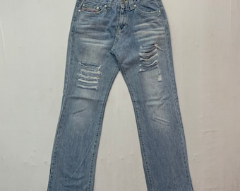 Jeans vintage Daily Topics in denim effetto usurato W31