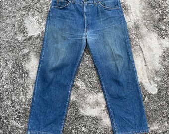 Vintage 80s Levis 505 Denim Jeans Vintage 80s Levis 505 Orange Tag