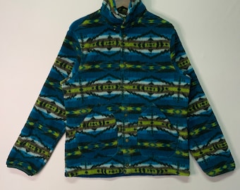 Vintage Unbranded Aztex Navajo Style Jacket Vintage Unbranded Aztex Navajo Button Ups Jacket Size L