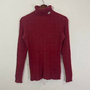 Vintage Polo Ralph Lauren Turtleneck Women Knitwear Vintage Polo Ralph Lauren Pullover Sweater Knitwear Size S Women