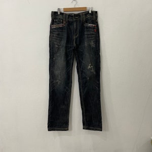 Vintage EXR Jeans Denim Jeans Vintage Exr Jeans Distressed Denim Jeans W33