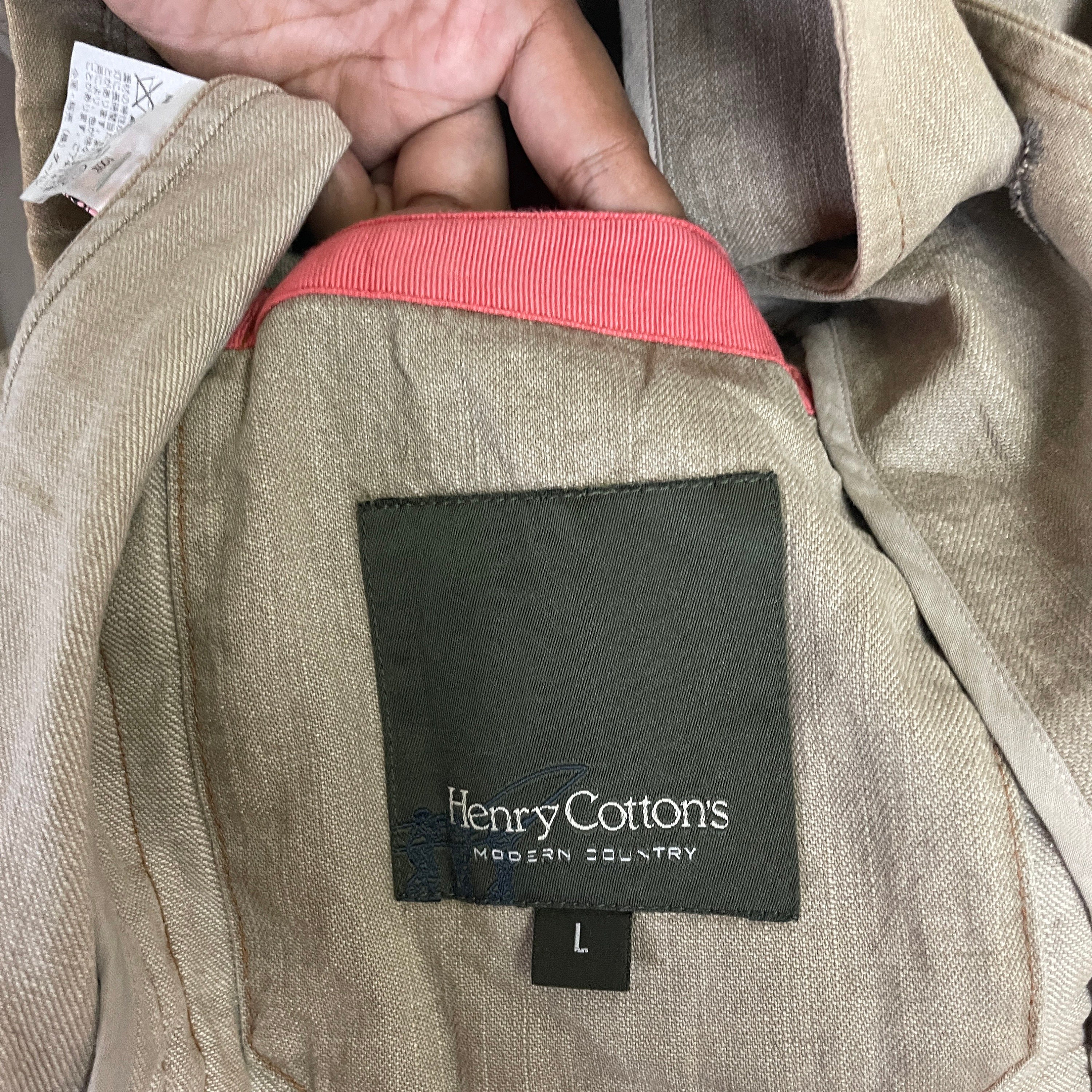 Henry cotton's hotsell coat