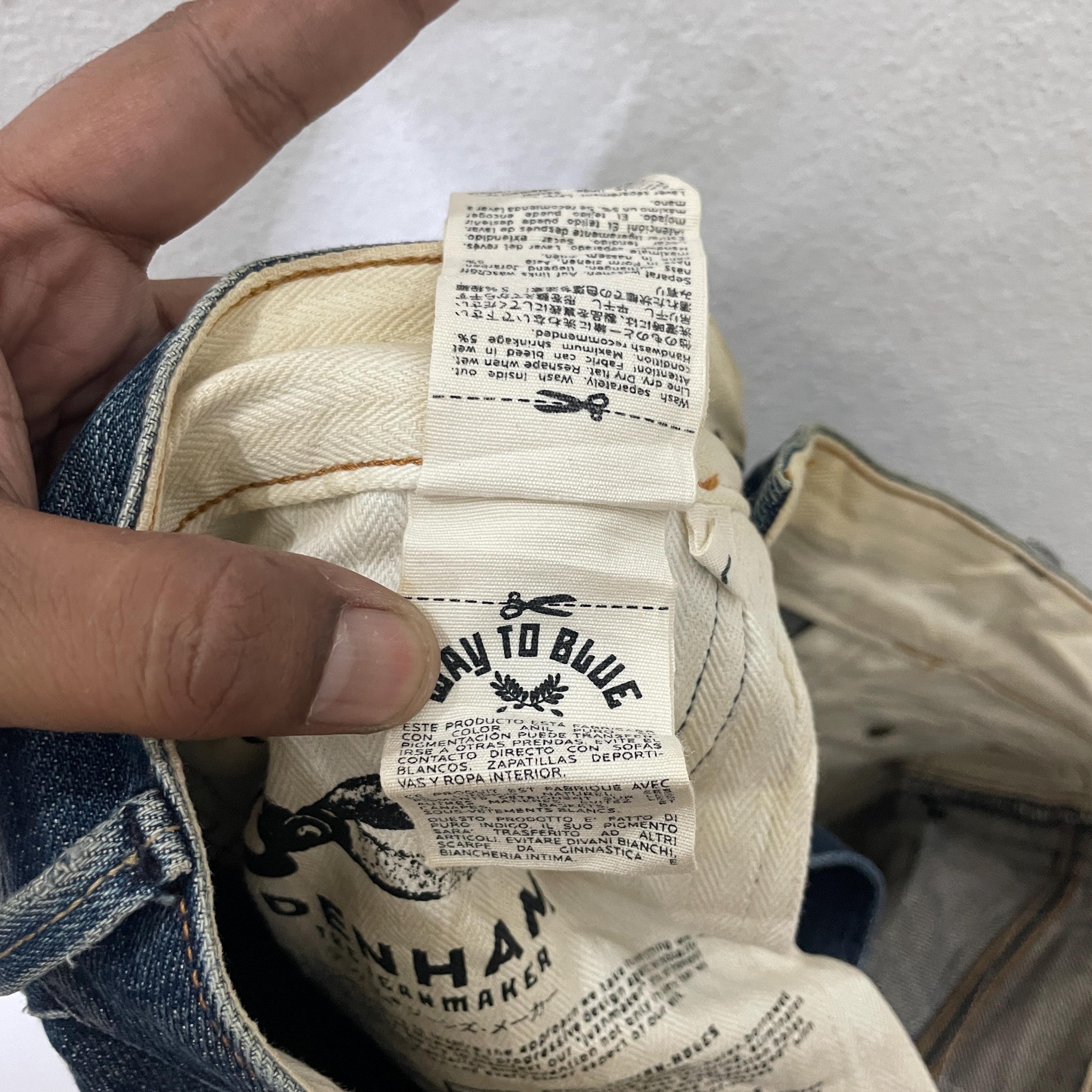 Vintage Denham Japan Denim Jeans Vintage Denham Japan