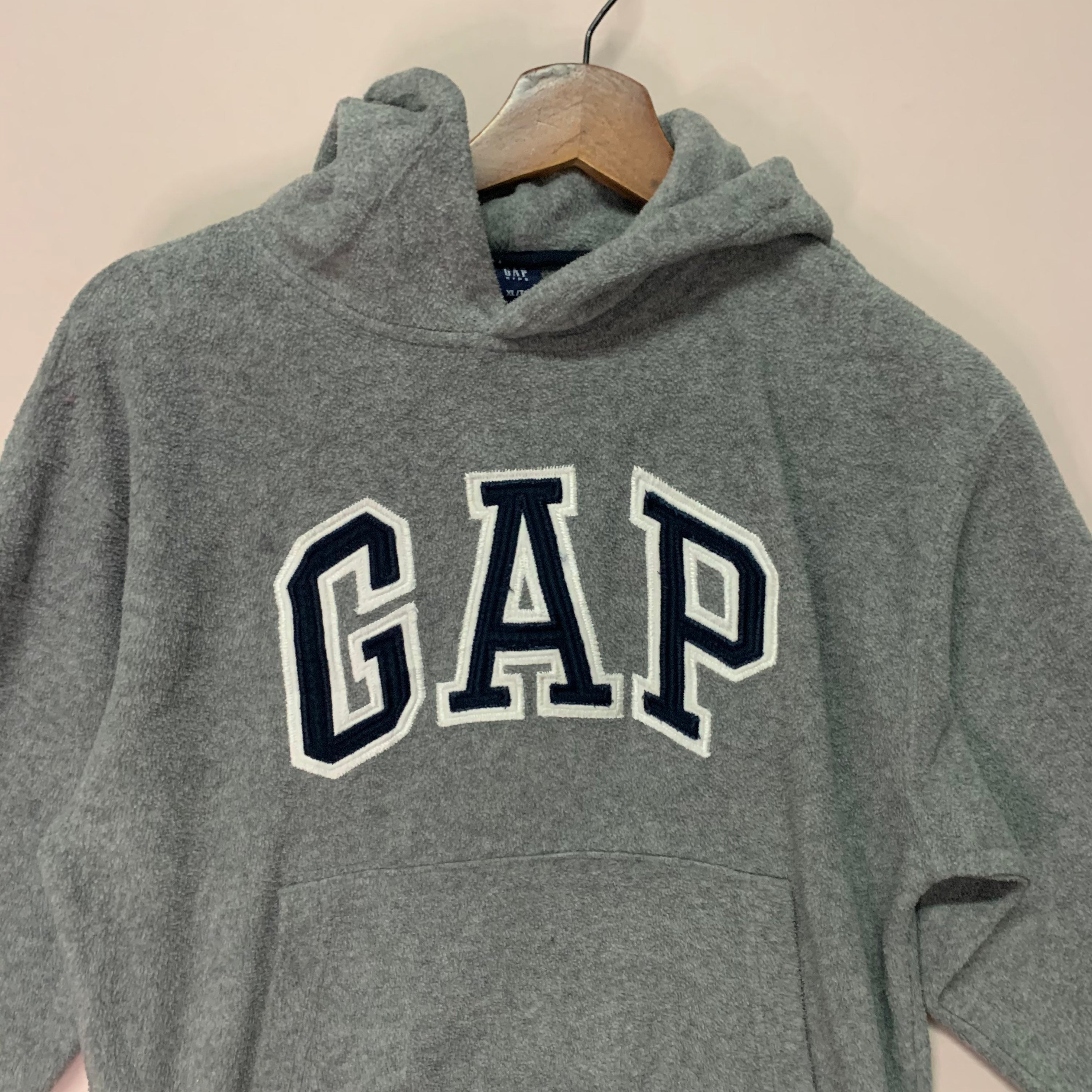 Vintage Gap Sweatshirt Vintage Gap Embroidery Big Logo Hoodies Etsy UK