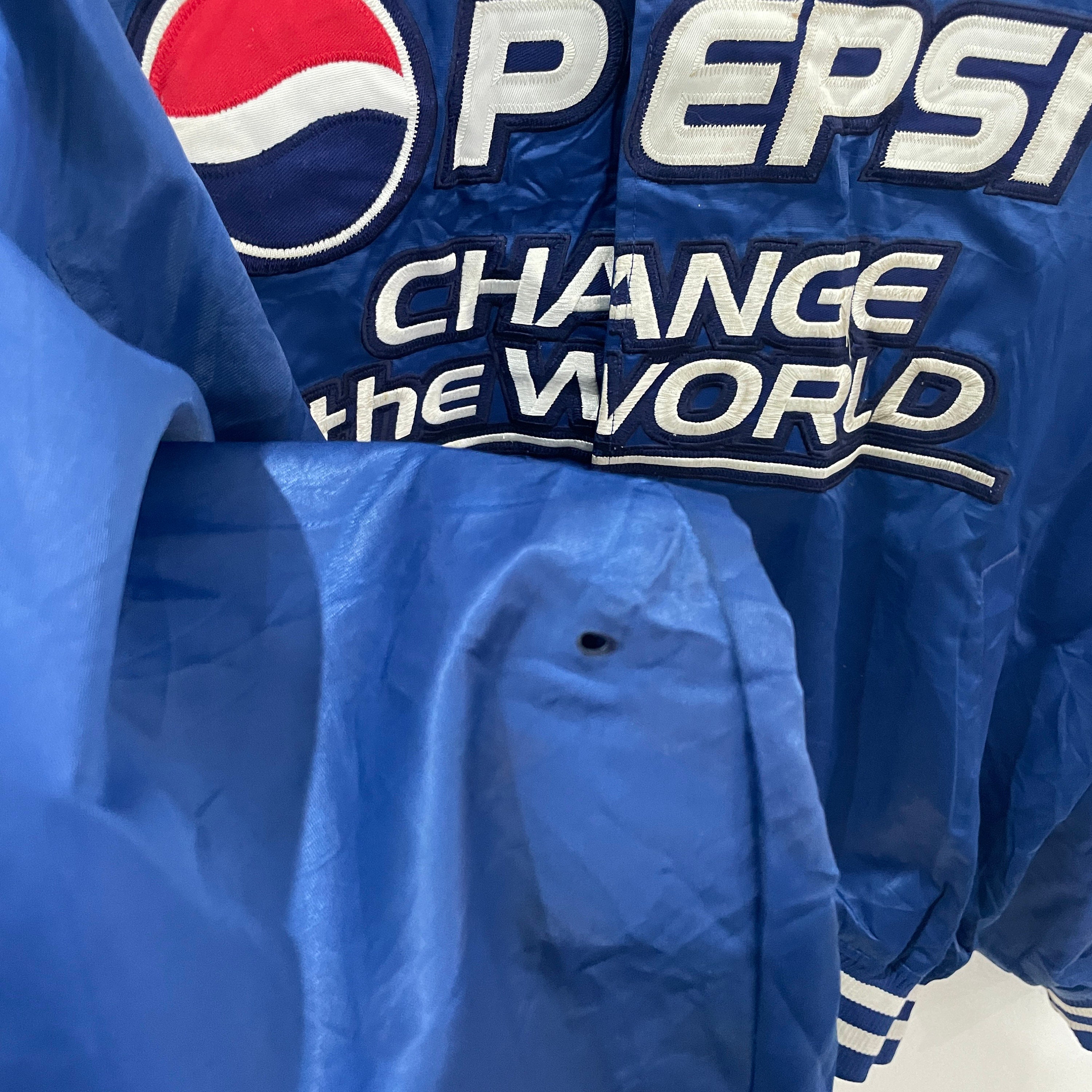 Vintage Pepsi Jacket Vintage Y2K Pepsi MLB Embroidery Big