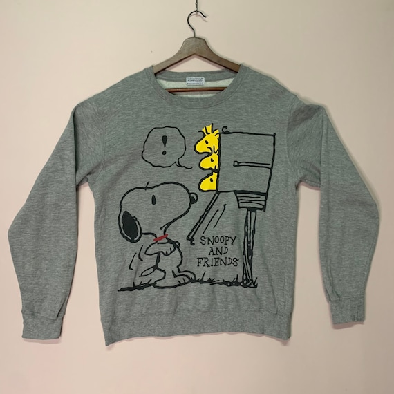 Peanuts & Friends Sweatshirt Crewneck Plain Sweat… - image 1