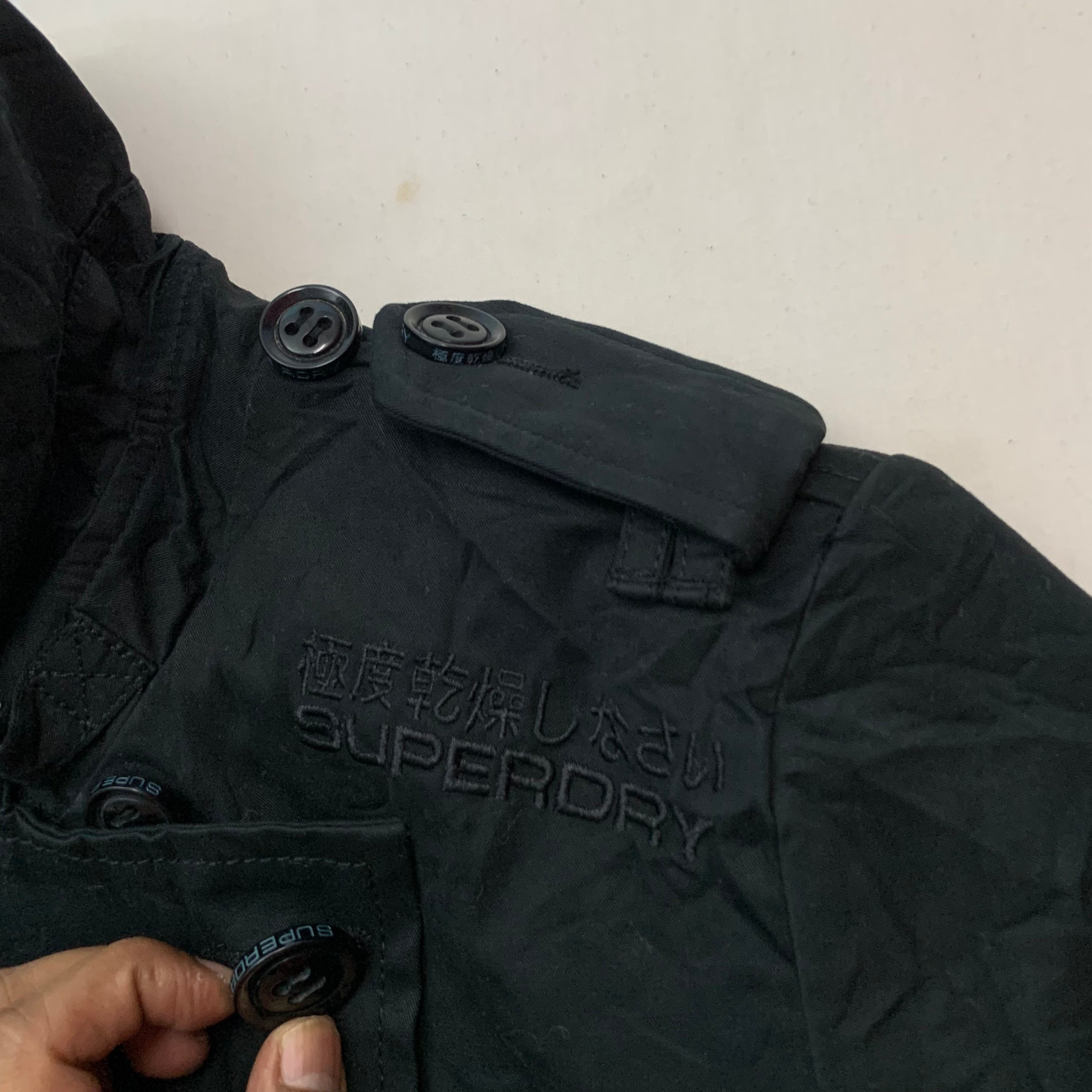 Superdry Japan Button Ups Jacket Coat Superdry Japan Coat Etsy UK