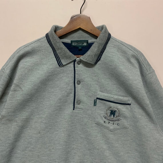 Vintage Royal Polo Sports Club Sweatshirt  Vintag… - image 2