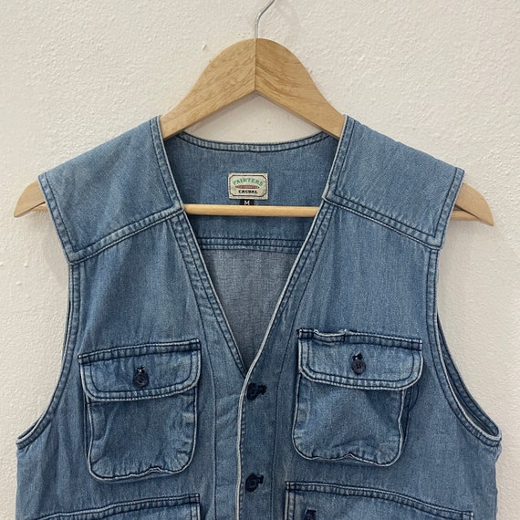 Vintage Painter Casual Vest Vintage Painter Casual Ta… Gem