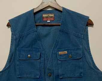 Vintahe Evenriver Workwear Vest Vintage Evenriver Workwear