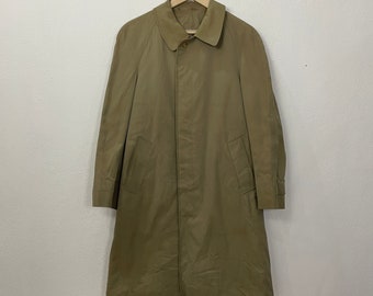 ジャケット・アウター 80s Aquascutum Hyper Long Trench Coat Vintage AQUASCUTUM Trench Coat Authentic Men's Size XL/XXL