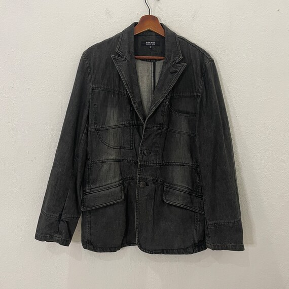 ジャケット・アウター vintage in the attic design denim jacket vintage in the attic design denim jacket