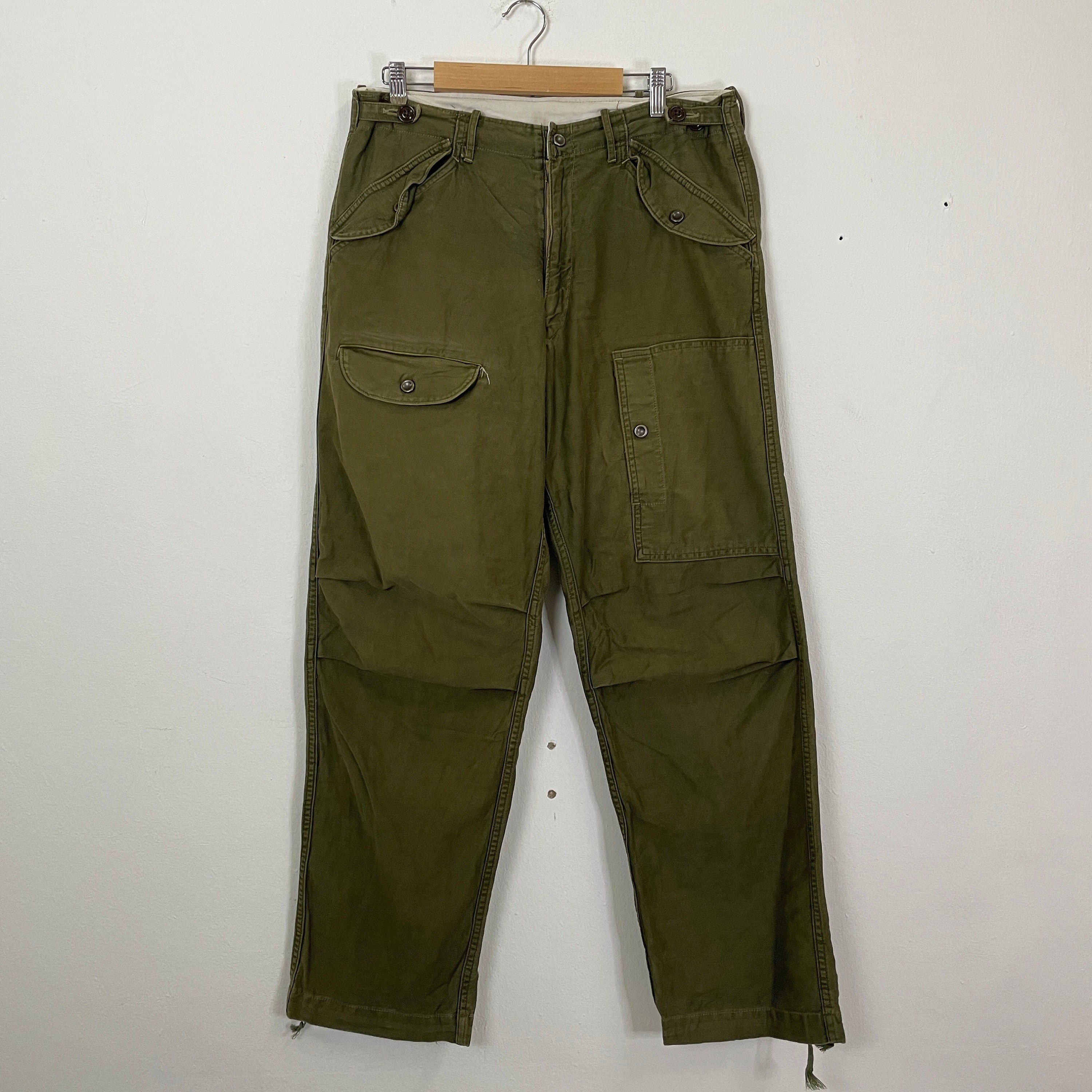 【U LAN】Como Utility Vintage Pocket Cargo Pants Vintage Utility Cargo Pants