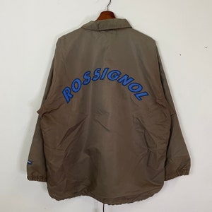 Vintage Rossignol France Zipper Ups Jacket Vintage Rossignol Big Logo Jacket Size XL