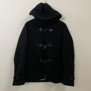 Vintage Essential Garment Hoodie Duffel Jacket Vintage Essential Garment Hoodies Jacket Size L