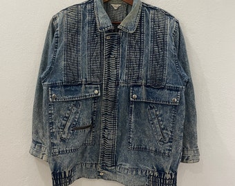 ヴィンテージ日本ブランド PPFM ダメージ加工デニムジャケット - Etsy 日本