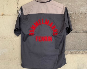 Vintage Unbranded Racing Tee Vintage Unbranded Button Ups Shirt Size M