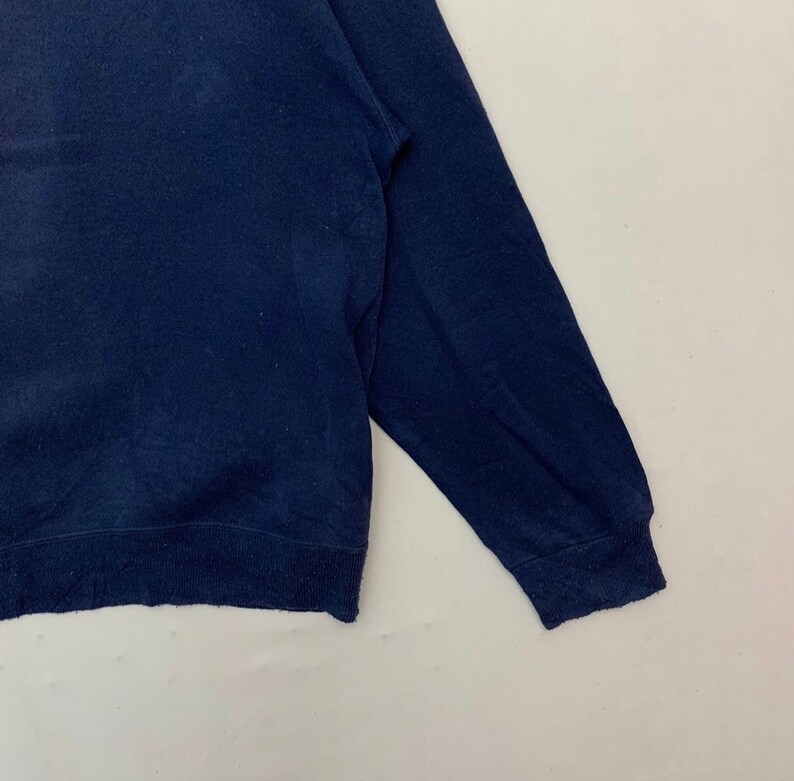 Vintage Hanes Sweatshirt Small Logo Crewneck Plain Sweaters Size M