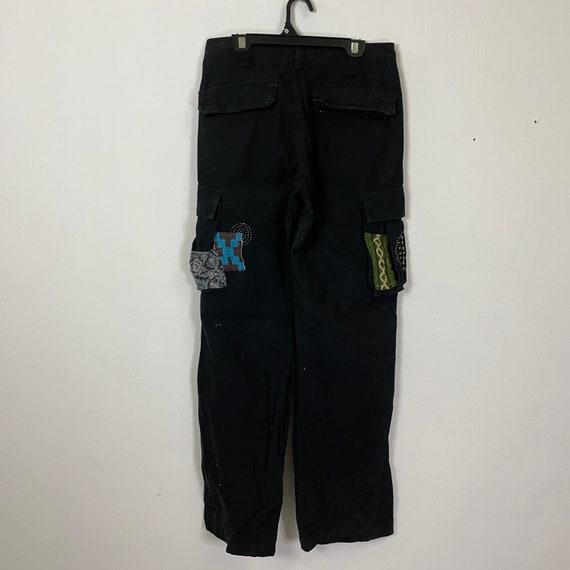 Unbraded Utility Multipocket Patchwork Sashiko Ca… - image 7