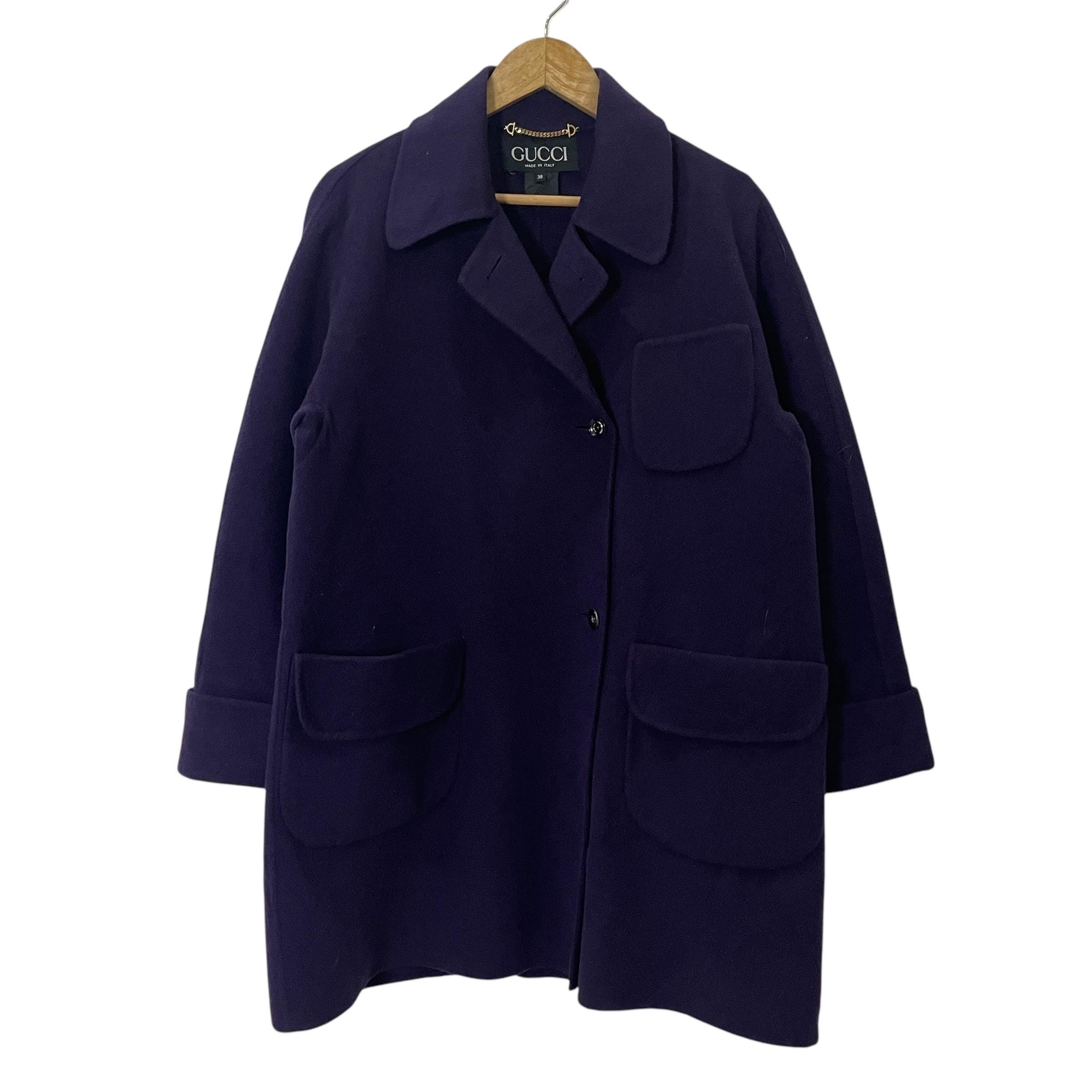 ヴィンテージ グッチ ウール ジャケット ヴィンテージ グッチ ウール