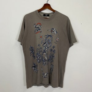 トップス 00s CABANE de ZUCCA T-shirt Cabane de Zucca Tshirt Made in Japan - BIDSTITCH