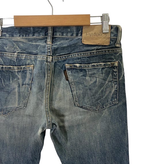 『入手困難』HYSTERIC GLAMOUR vintage jeans Hysteric Glamour Archival Distressed Studded Punk Selvedge