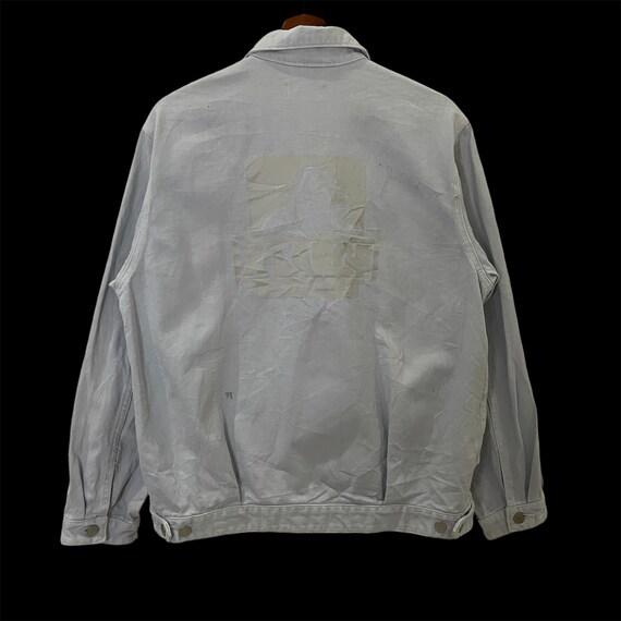 Vintage Xlarge Denim Jacket Vintage Xlarge Big Logo Denim Jacket 
