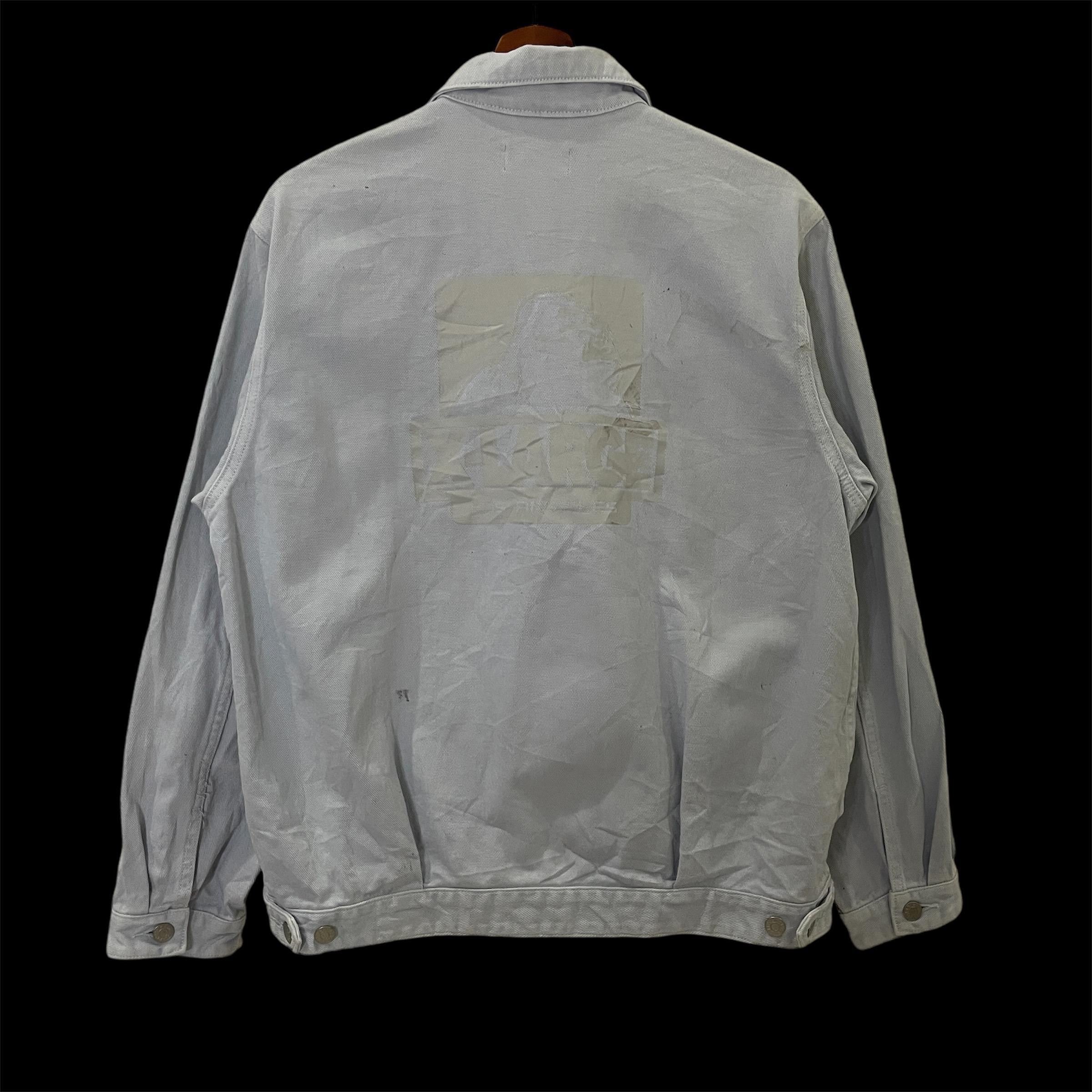 xlarge LOGO DENIM JAKET Ｌ Vintage Xlarge Denim Jacket Vintage Xlarge Big Logo Denim