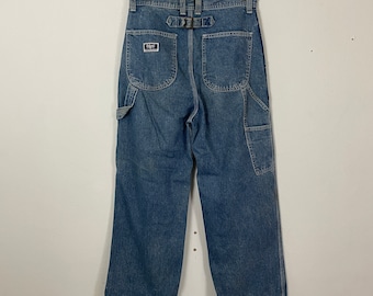 Vintage 90s Bobson Workwear Denim Jeans Vintage Bobson Denim Jeans Vintage 90s Workers Buckle Denim Jeans W29