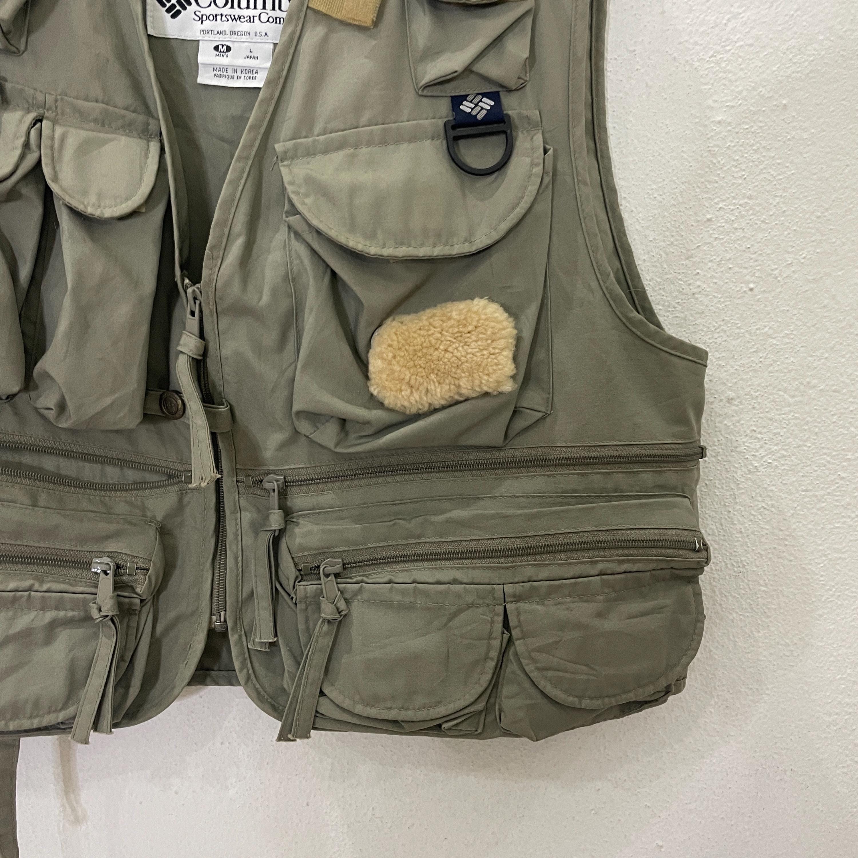 Vintage Columbia pocket vest size XL