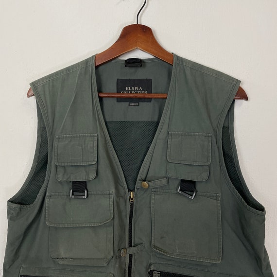 Vintage Elspia Collection Utility Multipocket Vest Vintage Elspia