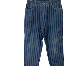 Vintage Full House Stripe Denim Vintage Full House Stripe Denim Jeans W27-30