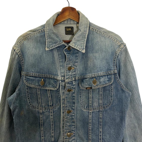 Vintage 70s Lee Denim Jacket Vintage 70s Lee Made in Usa